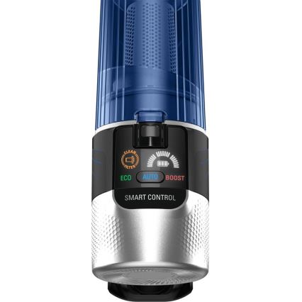 Rowenta - Lazdos formos dulkių siurblys su šluoste X-FORCE FLEX ANIMAL AQUA AUTO 4in1 250W/25,2V 2500 mAh juoda/mėlyna