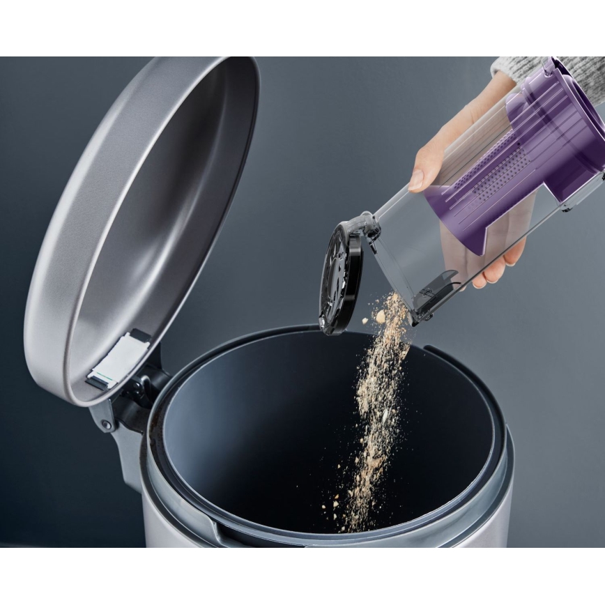 Rowenta - Lazdos formos dulkių siurblys X-PERT 2in1 140W/18V 2500 mAh violetinė