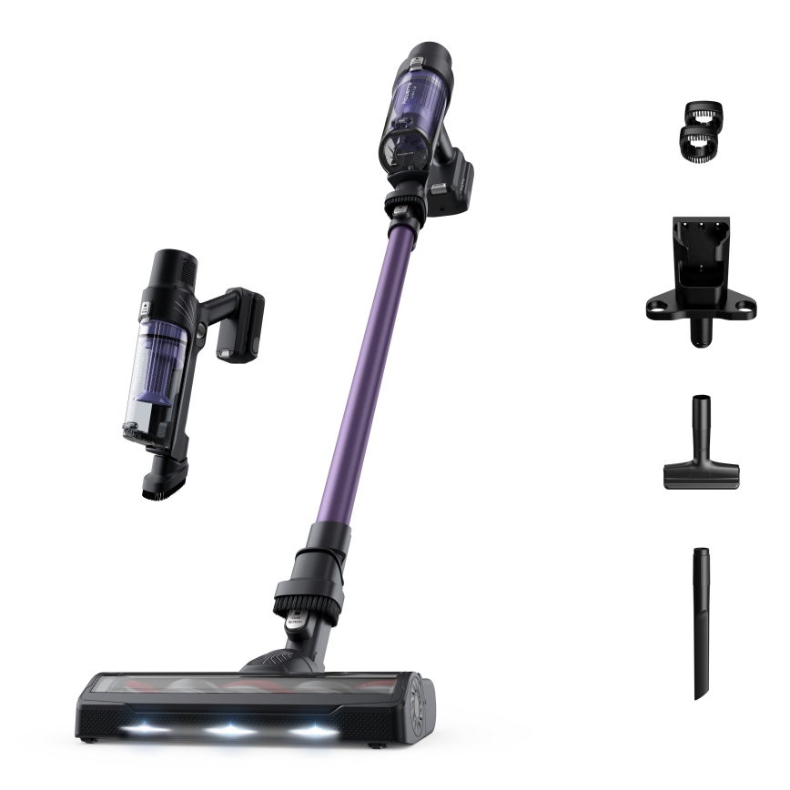 Rowenta - Lazdos formos dulkių siurblys X-PERT 2in1 140W/18V 2500 mAh violetinė