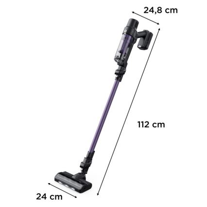 Rowenta - Lazdos formos dulkių siurblys X-PERT 2in1 140W/18V 2500 mAh violetinė