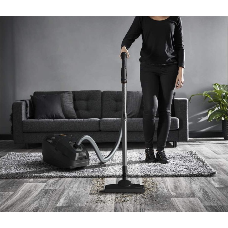 Rowenta - Maišinis dulkių siurblys ŽALIA FORCE EFFITECH ECO TOTAL CLEAN 400W/230V juoda