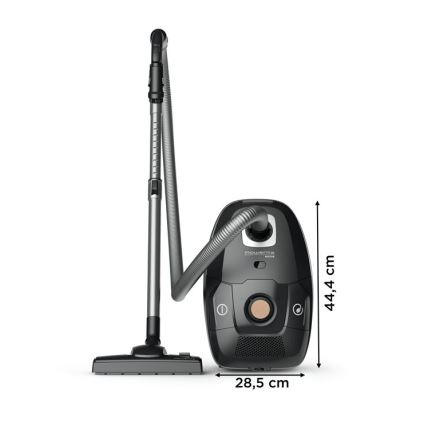 Rowenta - Maišinis dulkių siurblys ŽALIA FORCE EFFITECH ECO TOTAL CLEAN 400W/230V juoda
