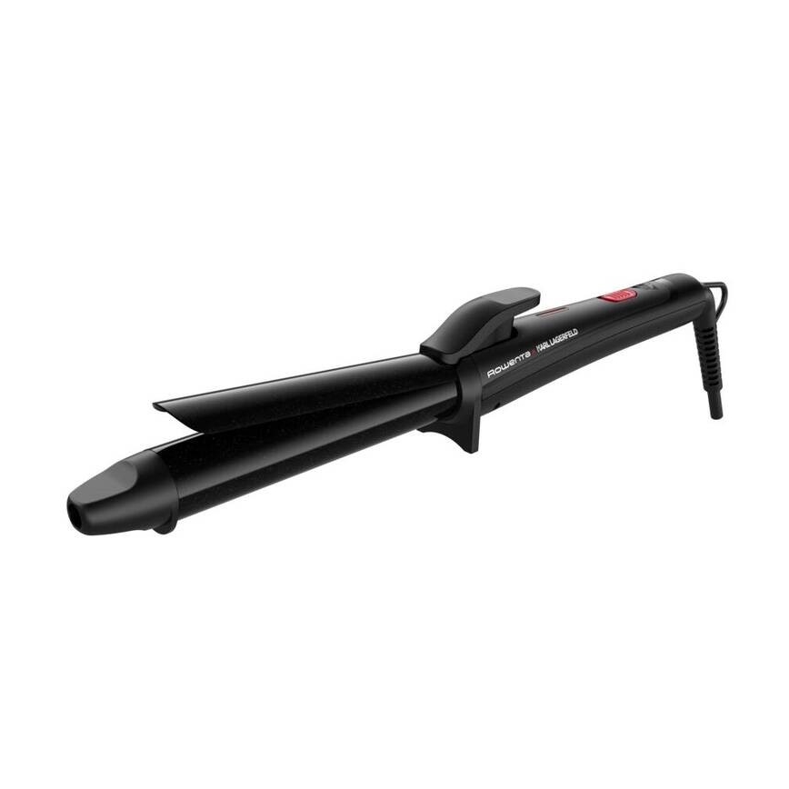 Rowenta - Plaukų garbanoklis KARL LAGERFELD 47W/230V juoda