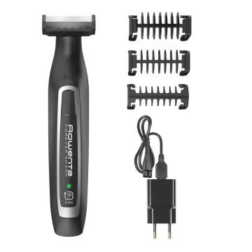 Rowenta - Plaukų kirpimo mašinėlė FOREVER SHARP 3in1 juoda 650 mAh
