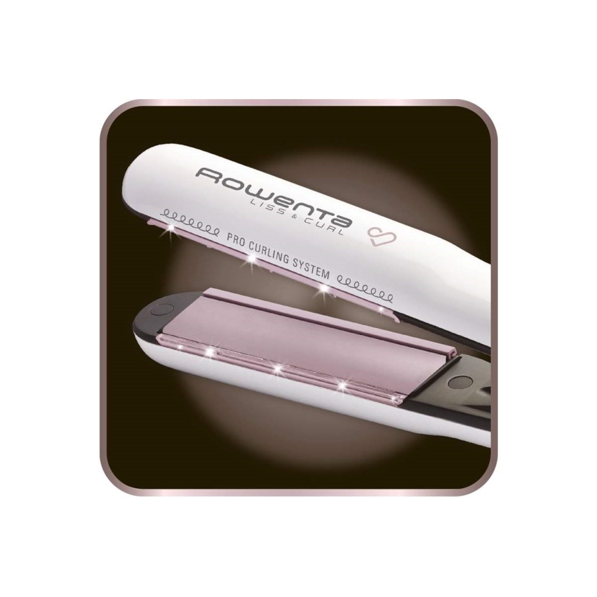 Rowenta - Plaukų tiesintuvas 2in1 PREMIUM CARE LISS&CURL