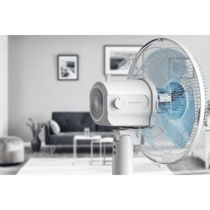 Rowenta - Stalinis ventiliatorius ESSENTIAL 28W/230V skersmuo 25 cm baltas