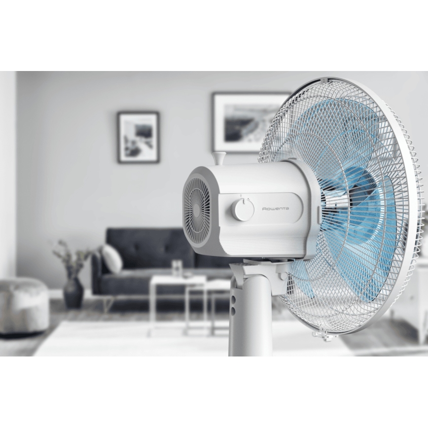 Rowenta - Stalinis ventiliatorius ESSENTIAL 28W/230V skersmuo 25 cm baltas