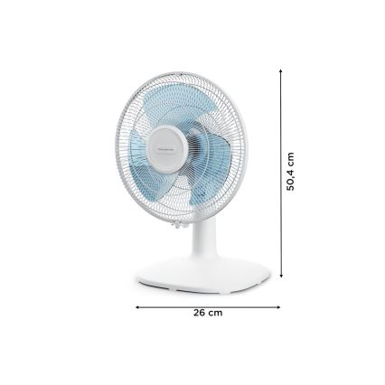 Rowenta - Stalinis ventiliatorius ESSENTIAL 28W/230V skersmuo 25 cm baltas