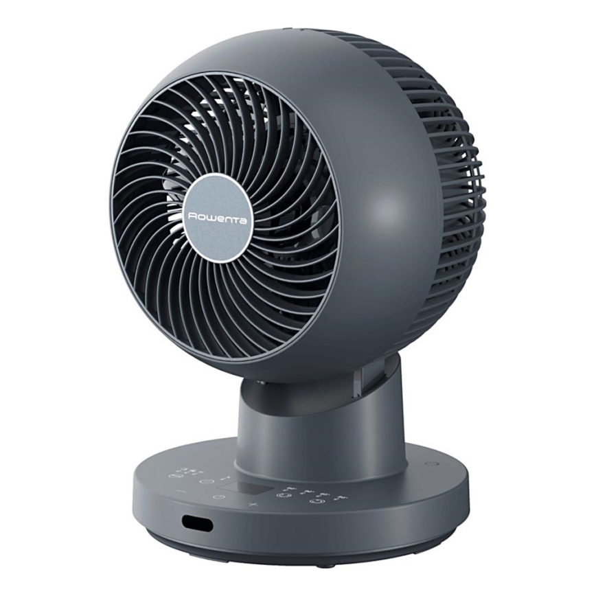 Rowenta - Stalinis ventiliatorius TURBO SWIFT COMPACT 230V mėlynas + nuotolinis valdymas