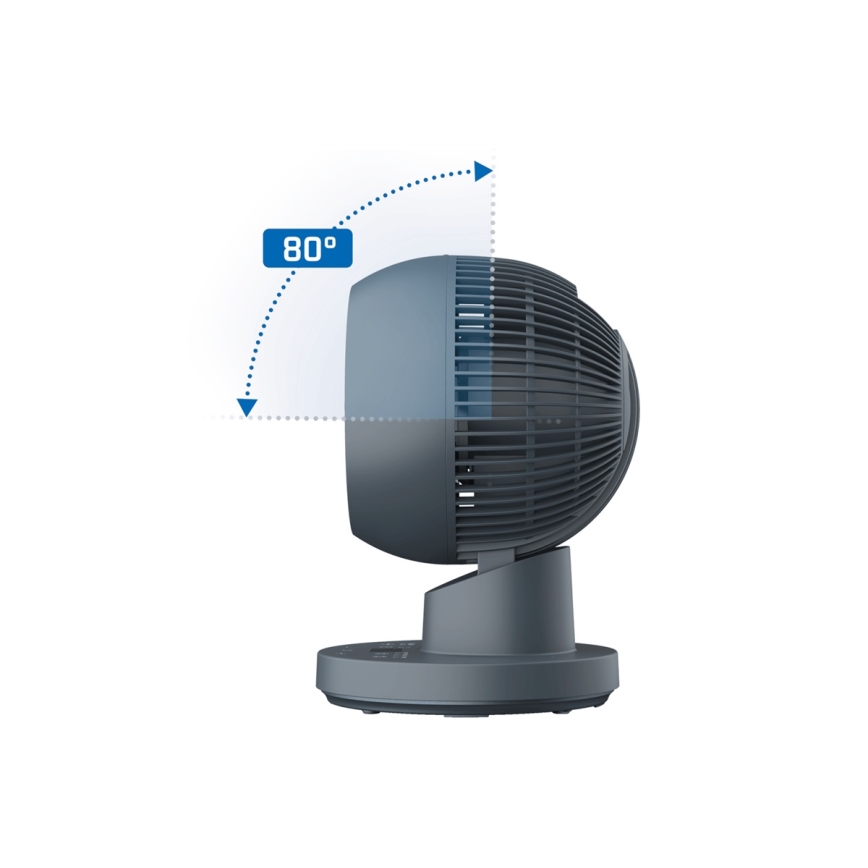 Rowenta - Stalinis ventiliatorius TURBO SWIFT COMPACT 230V mėlynas + nuotolinis valdymas