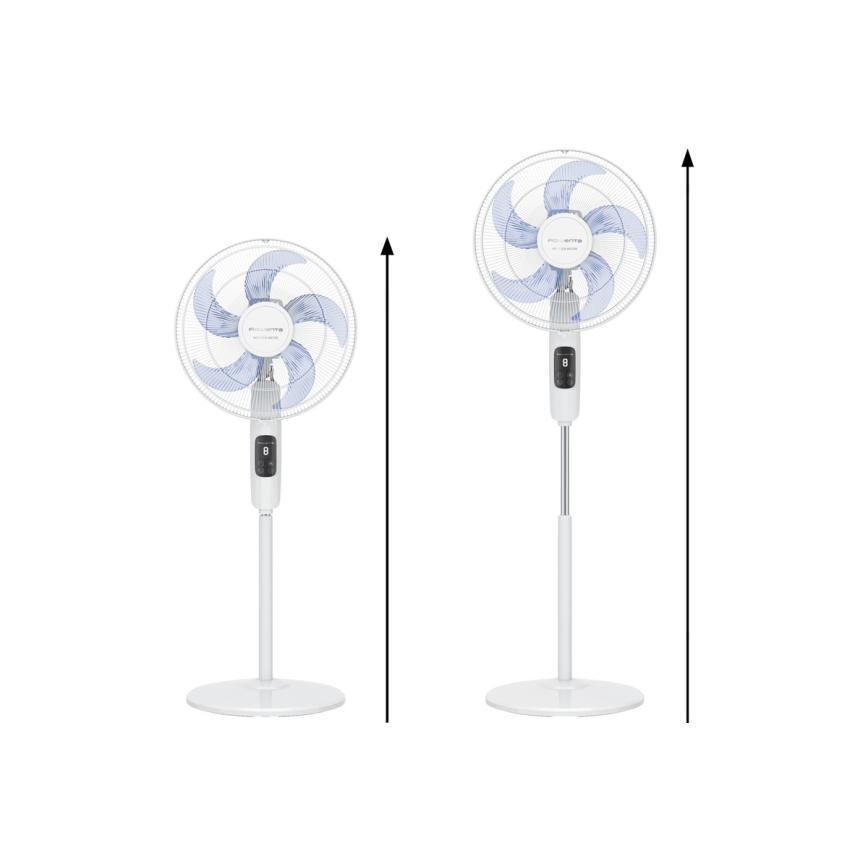 Rowenta - Stovinis ventiliatorius TURBO SILENCE 55W/230V 147 cm baltas + nuotolinis valdymas
