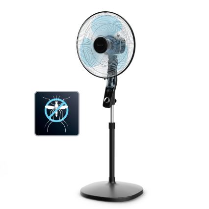 Rowenta - stovintis ventiliatorius su uodų atbaidykliu ESSENTIAL+ 60W/230V 130 cm juodas