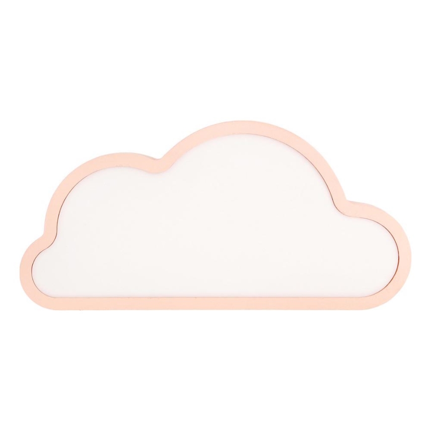 ROŽINĖ LED STALO LEMPA CLOUD LED/11W/230V