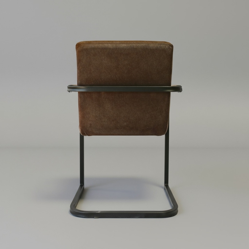 Ruda valgomojo kėdė BART