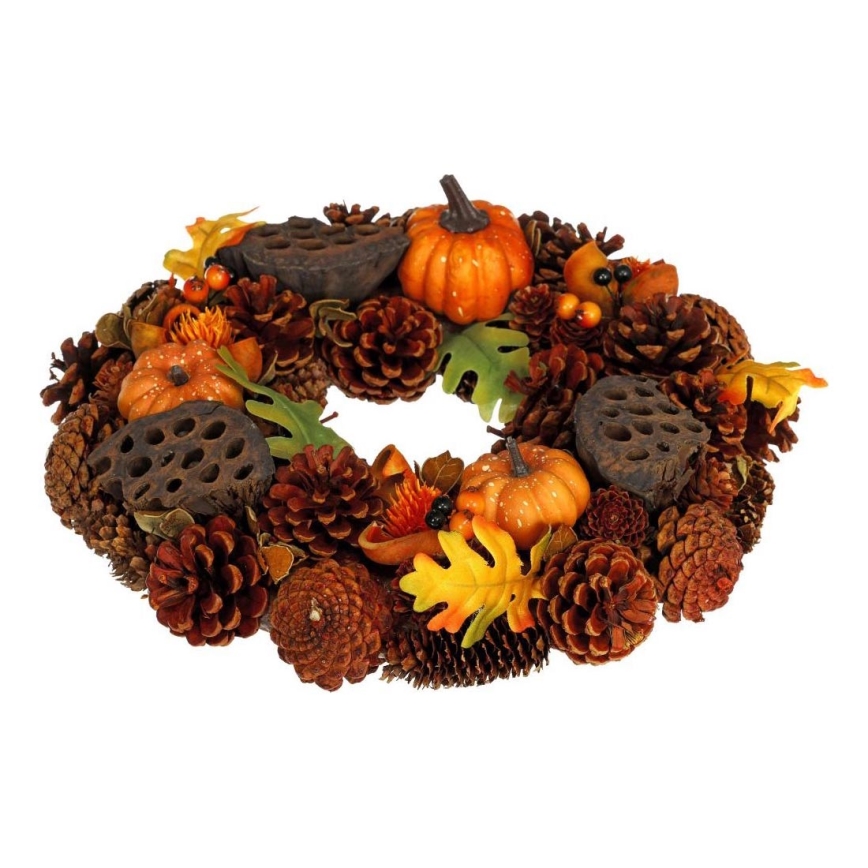 Rudens vainikas HALLOWEEN diametras 35 cm