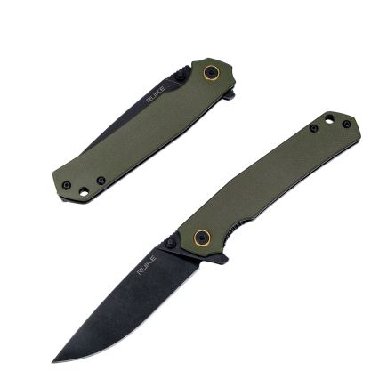 Ruike RUP801G - Sulankstomas kišeninis peilis 20 cm žalia