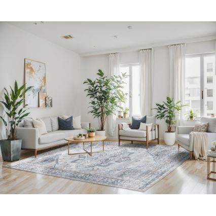 Rytietiškas kilimas DOVE-VINTAGE 120x170 cm 2600 g/m2 pilkas