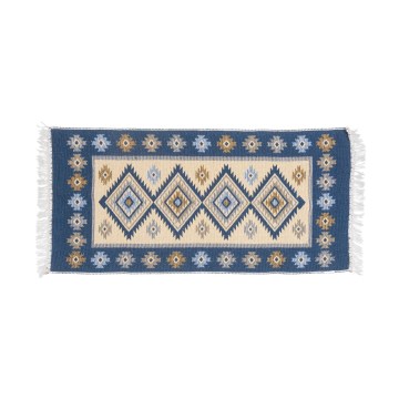 Rytietiškas kilimas KILIM 80x150 cm mėlynas