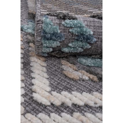 Rytietiškas kilimas NEPAL 160x230 cm mėlynas/pilkas