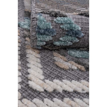 Rytietiškas kilimas NEPAL 200x280 cm mėlynas/pilkas