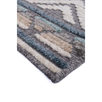 Rytietiškas kilimas NEPAL 200x280 cm mėlynas/pilkas