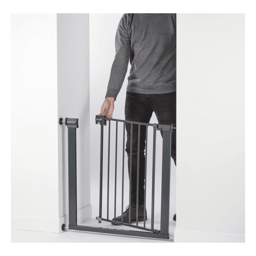 Safety 1st - Apsaugos barjeras EASY CLOSE pilka
