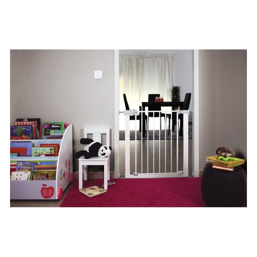 Safety 1st - Saugumo barjeras AUTO CLOSE baltas