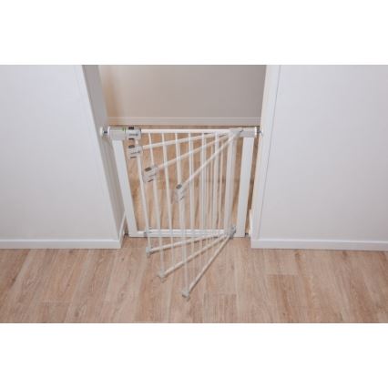 Safety 1st - Saugumo barjeras AUTO CLOSE baltas