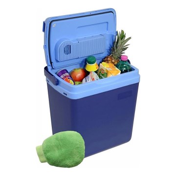 Šaldymo dėžė su ekranu 48W/230/12V 25 l mėlyna