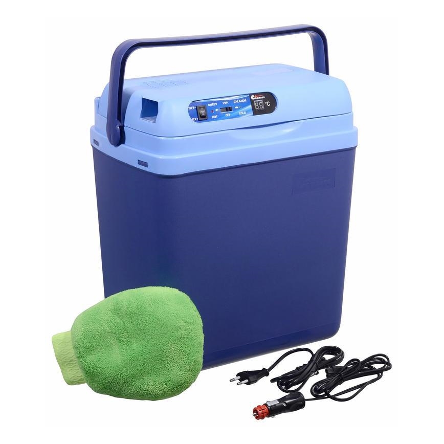 Šaldymo dėžė su ekranu 48W/230/12V 25 l mėlyna