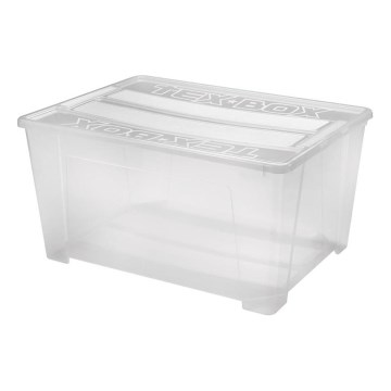 Sandėliavimo dėžė TEX BOX 150 l permatoma
