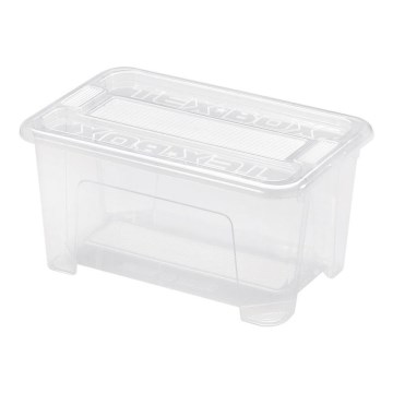 Sandėliavimo dėžė TEX BOX 4,5 l permatoma