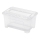 Sandėliavimo dėžė TEX BOX 4,5 l permatoma