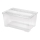 Sandėliavimo dėžė TEX BOX 48 l permatoma