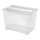 Sandėliavimo dėžė TEX BOX 70 l permatoma