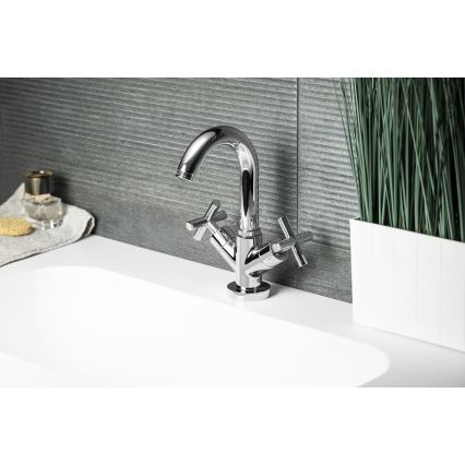 Sapho - AXIA praustuvo maišytuvas, blizgus chromas