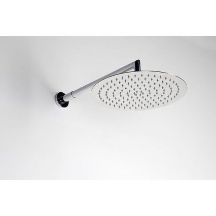 Sapho - Dušo rankena apvalus 38 cm blizgus chromas