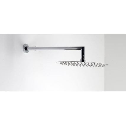 Sapho - Dušo rankena apvalus 38 cm blizgus chromas