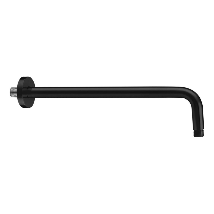 Sapho - Dušo rankena apvalus 40 cm matinė juoda