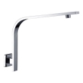 Sapho - Dušo rankena kampinis 33 cm blizgus chromas