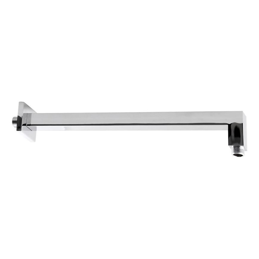 Sapho - Dušo rankena kampinis 40 cm blizgus chromas