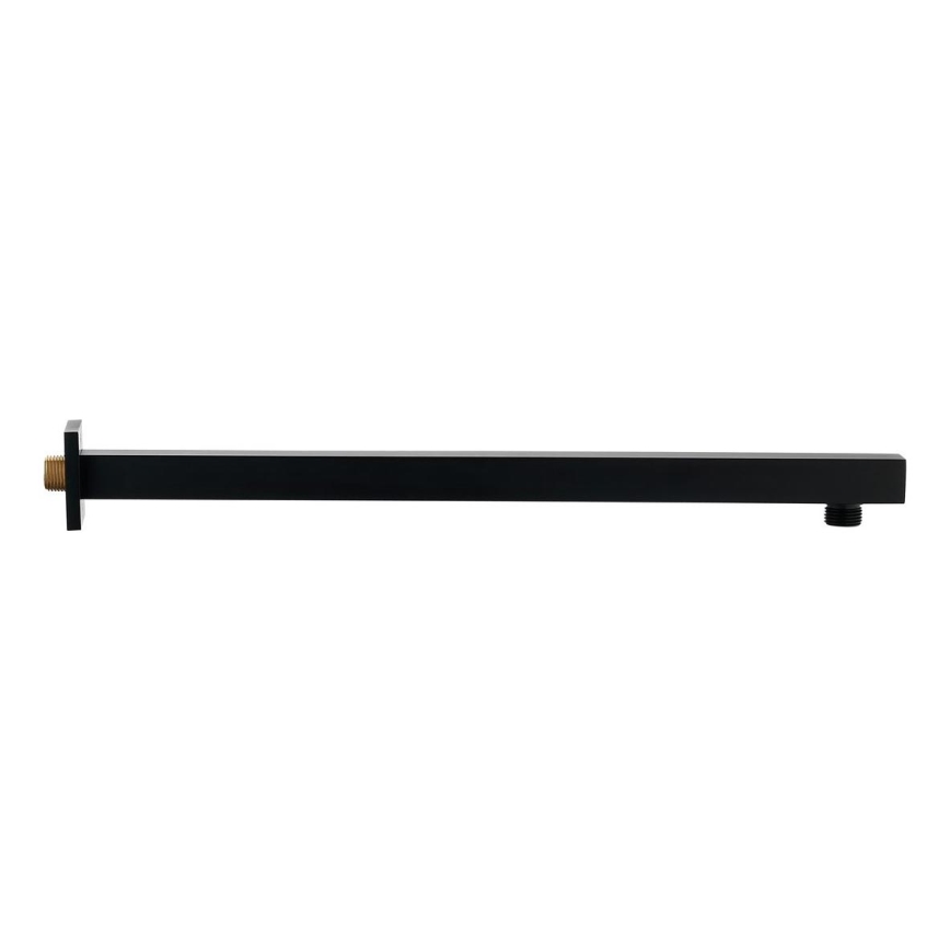 Sapho - Dušo rankena kampinis 40 cm matinė juoda
