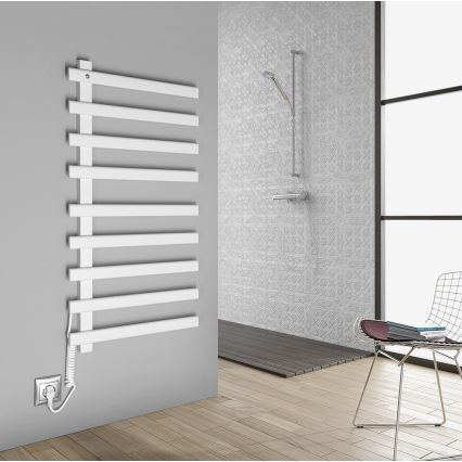 Sapho - Elektrinis rankšluosčių džiovintuvas ELCOR 128W 92x48 cm matinė balta
