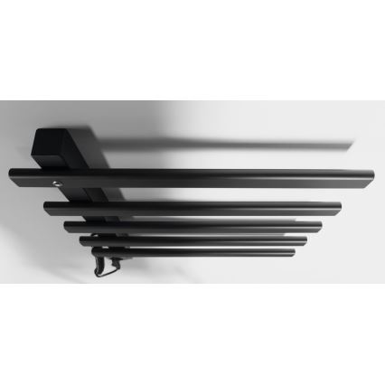 Sapho - Elektrinis rankšluosčių džiovintuvas ELCOR 63W/230V 48x52 cm matinė juoda