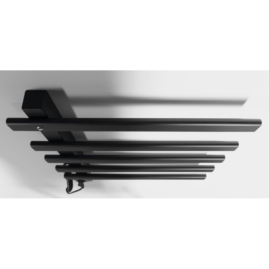 Sapho - Elektrinis rankšluosčių džiovintuvas ELCOR 63W/230V 48x52 cm matinė juoda