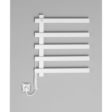 Sapho - Elektrinis rankšluosčių džiovintuvas ELCOR 63W 52x48 cm matinė balta