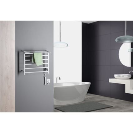 Sapho - Elektrinis rankšluosčių džiovintuvas ELZOR 60W 47x50 cm matinė balta