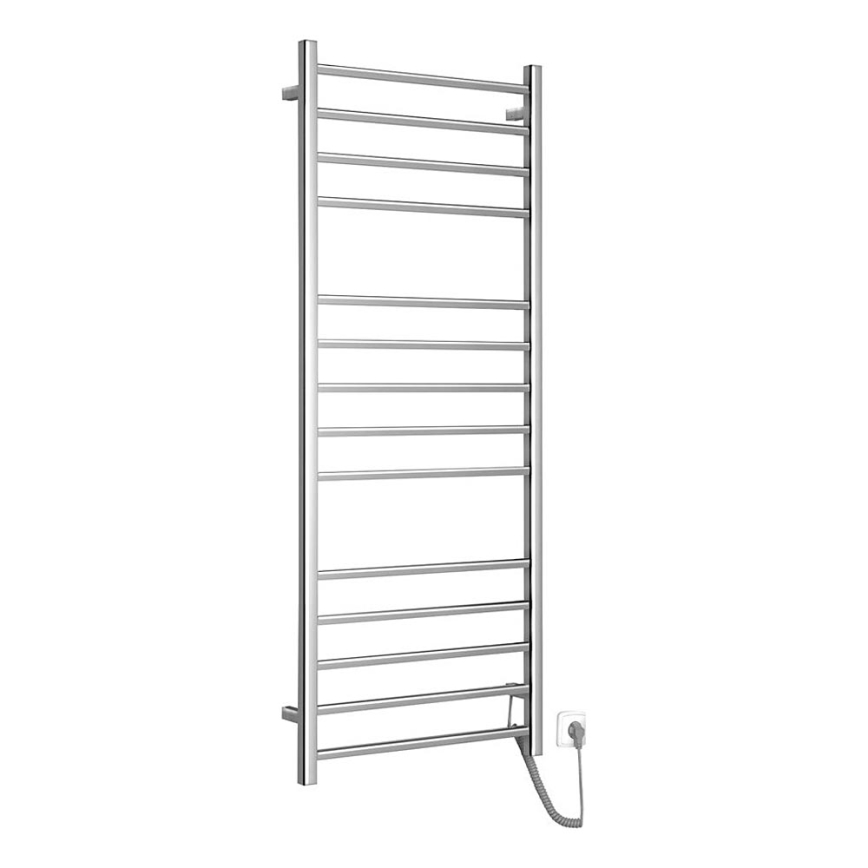 Sapho - Elektrinis rankšluosčių džiovintuvas ESKINADO 130W/230V 150 cm blizgus chromas dešinė kampinis