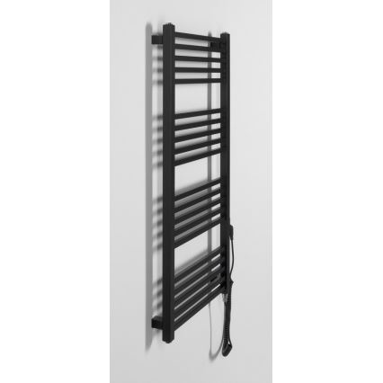 Sapho - Elektrinis rankšluosčių džiovintuvas METRO-E 400W 106x50 cm matinė juoda