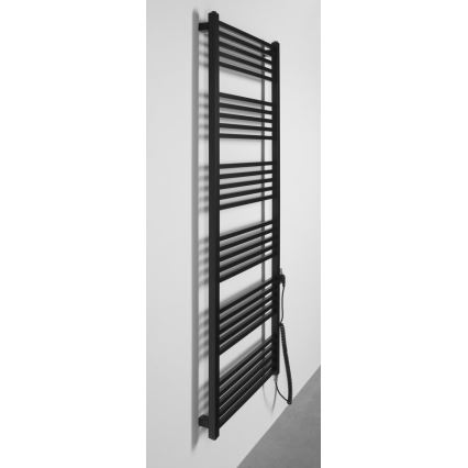 Sapho - Elektrinis rankšluosčių džiovintuvas METRO-E 800W 162x60 cm matinė juoda